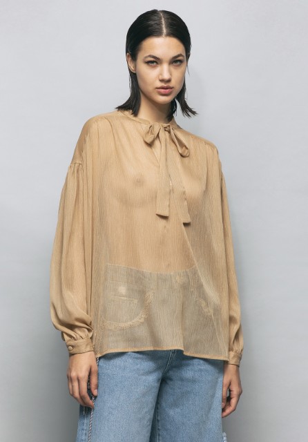 Picture of Crack blouse gold