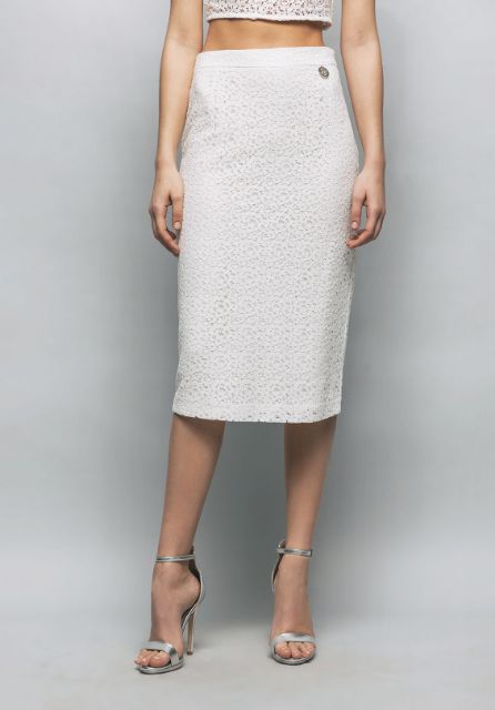 Picture of Lace skirt white