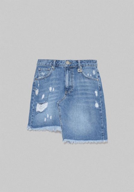 Gonna Basic Carry Over In Denim Blu Scuro