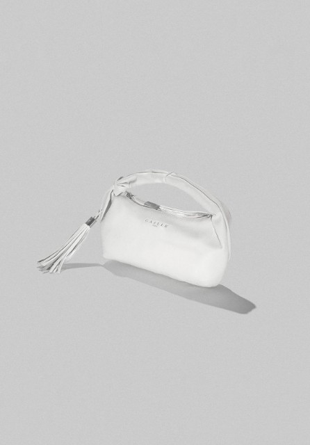 Shoulder Strap In Ecopelle Con Logo E Nappina Bianco