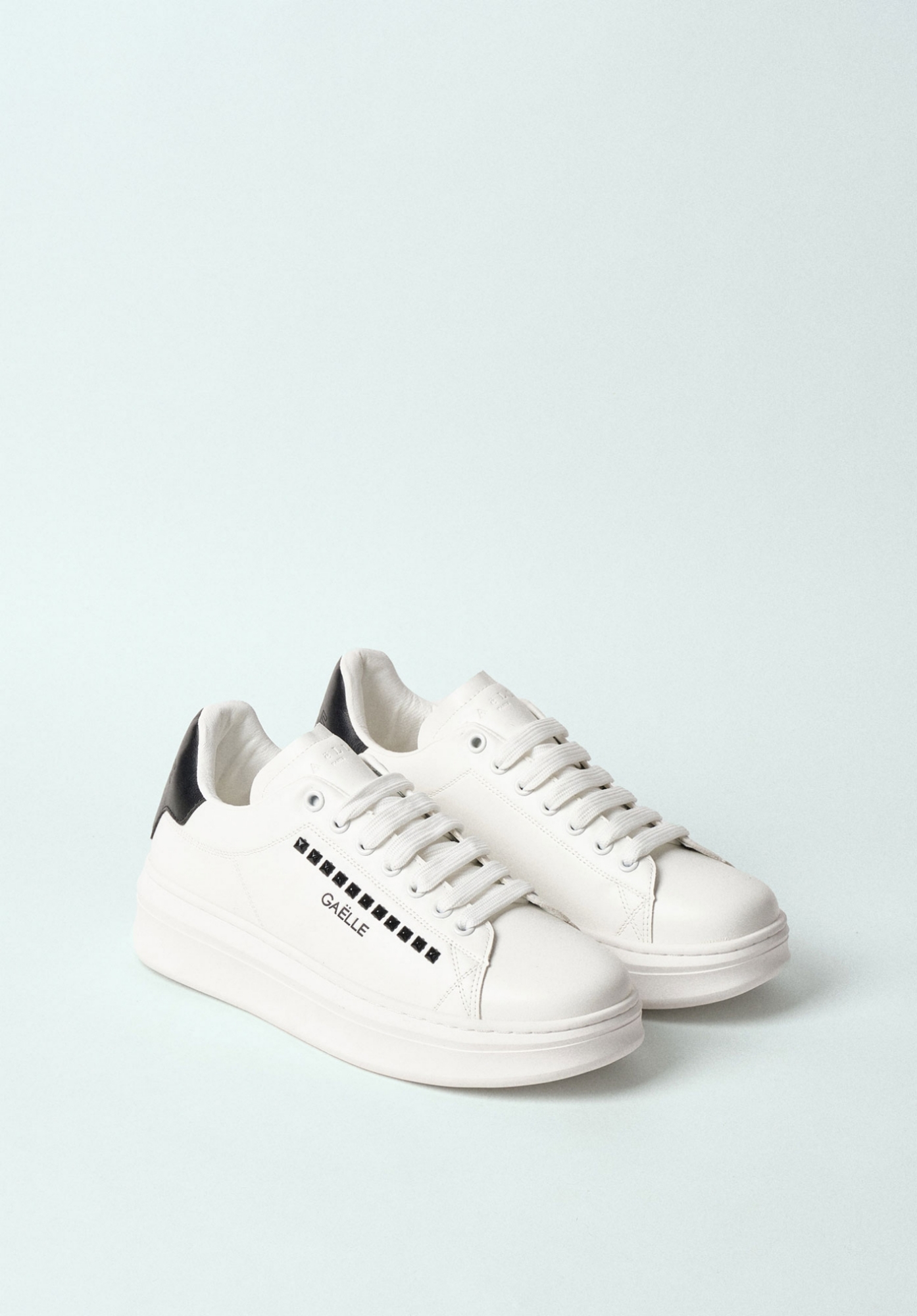 Sneakers Addict In Ecopelle Bianco