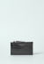 Card Holder In Ecopelle Cocco Nero