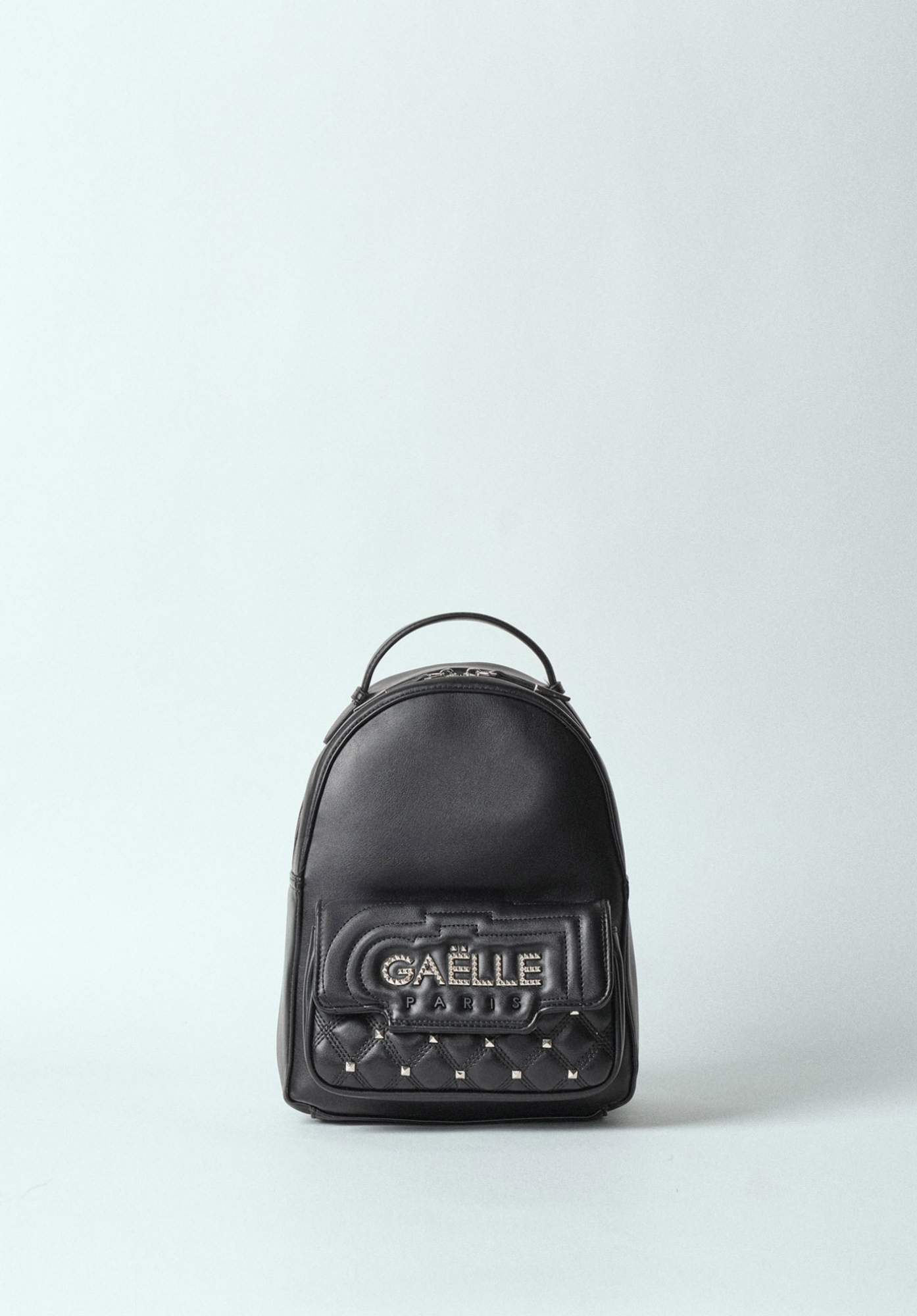 Regular Backpack In Ecopelle Nero