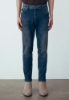 Jeans Skinny In Denim Blu