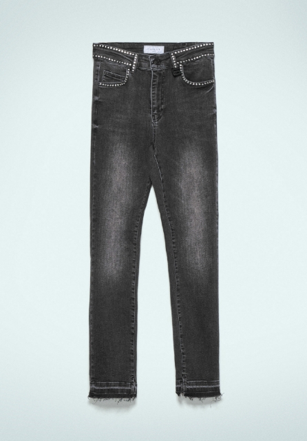 Jeans Skinny In Denim Nero