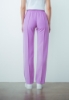 PANTALONE DRITTO CON COULISSE E NERVINE SUL DAVANTI E RETRO