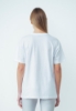 T-SHIRT IN JERSEY MEZZA MANICA PARICOLLO CON STAMPA