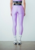 LEGGINGS IN LYCRA A VITA ALTA CON ELASTICO LOGATO