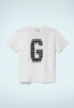 T-SHIRT IN JERSEY MEZZA MANICA PARICOLLO CON RICAMO