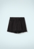 SHORT BASIC CARRY OVER IN DENIM CON LOGO PASSANTE