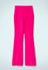 PANTALONE IN CADY DRITTO CON CINTURINO E TASCHE ALLA FRANCESE