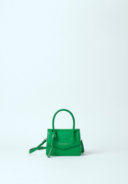 Mini Hand Bag Ecopelle Verde