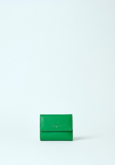 Mini Wallet tinental Ecopelle Verde