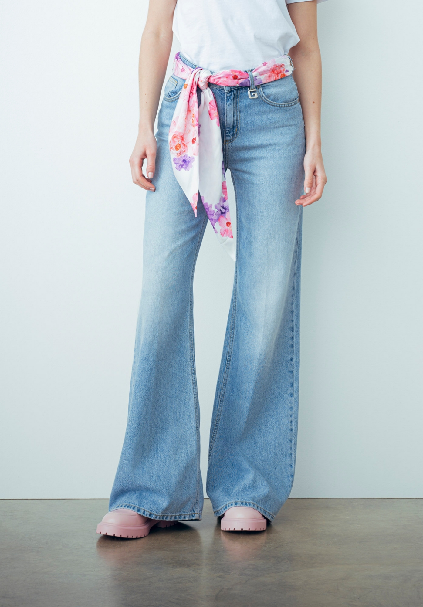 Pantalone A Palazzo Blu