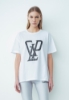 T-Shirt In Jersey Bianco