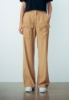 Pantalone A Vita Alta Sabbia
