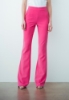 Pantalone In Cady Dritto Fucsia