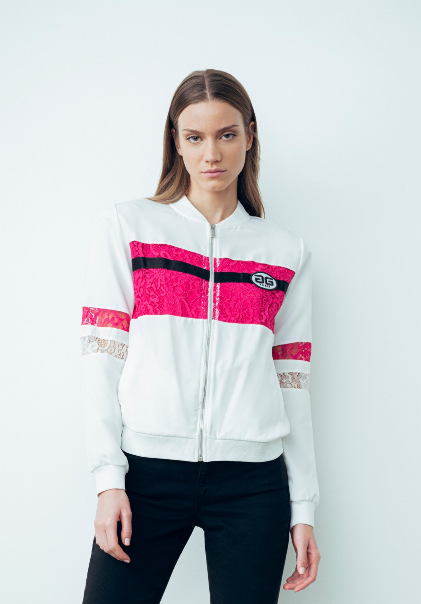 Giacca In Cady Bianco