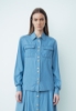 Camicia In Denim Blu