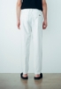 Pantalone Fit Regular Bianco