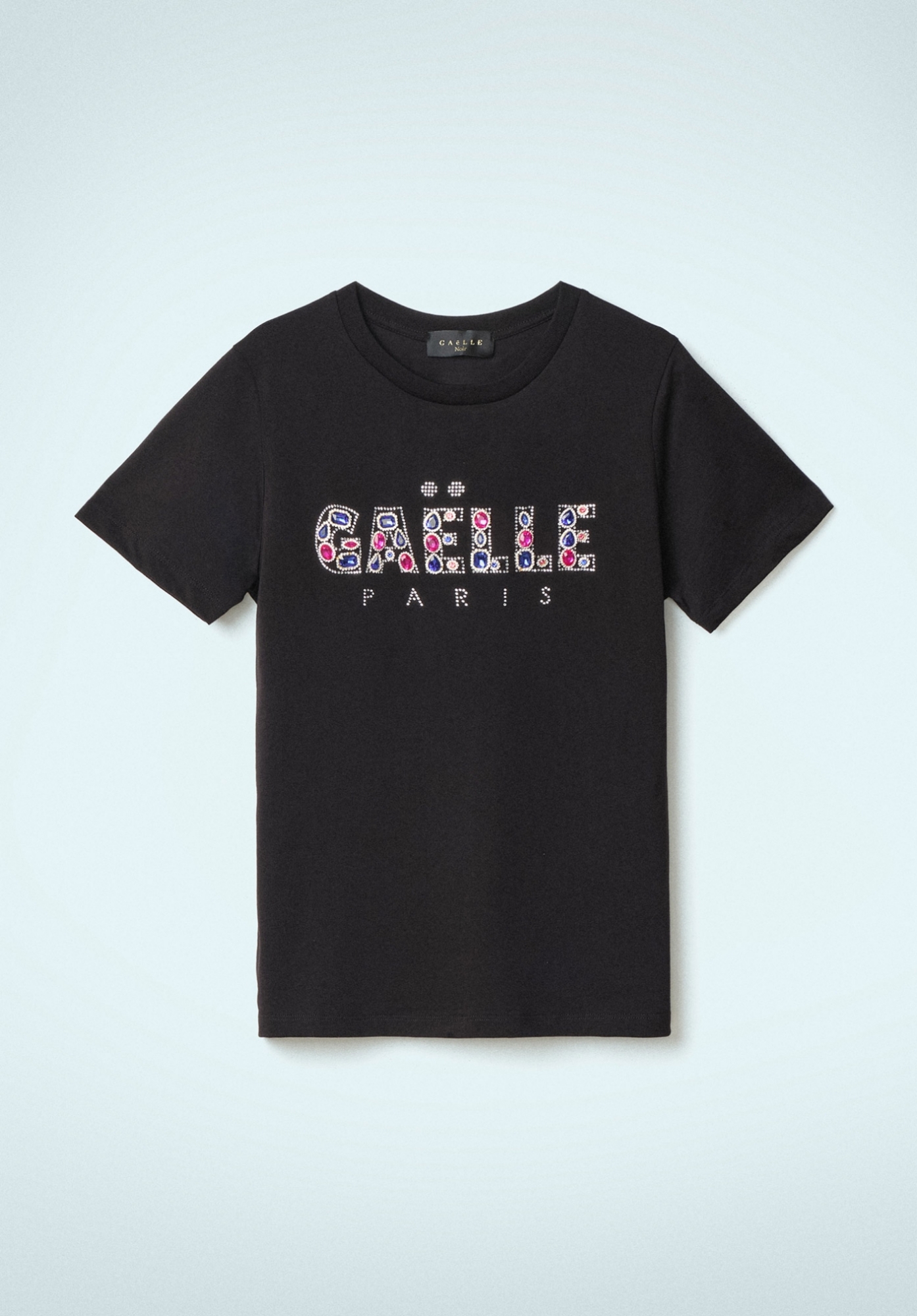 T-Shirt Paricollo Nero