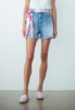 Short In Denim Blu
