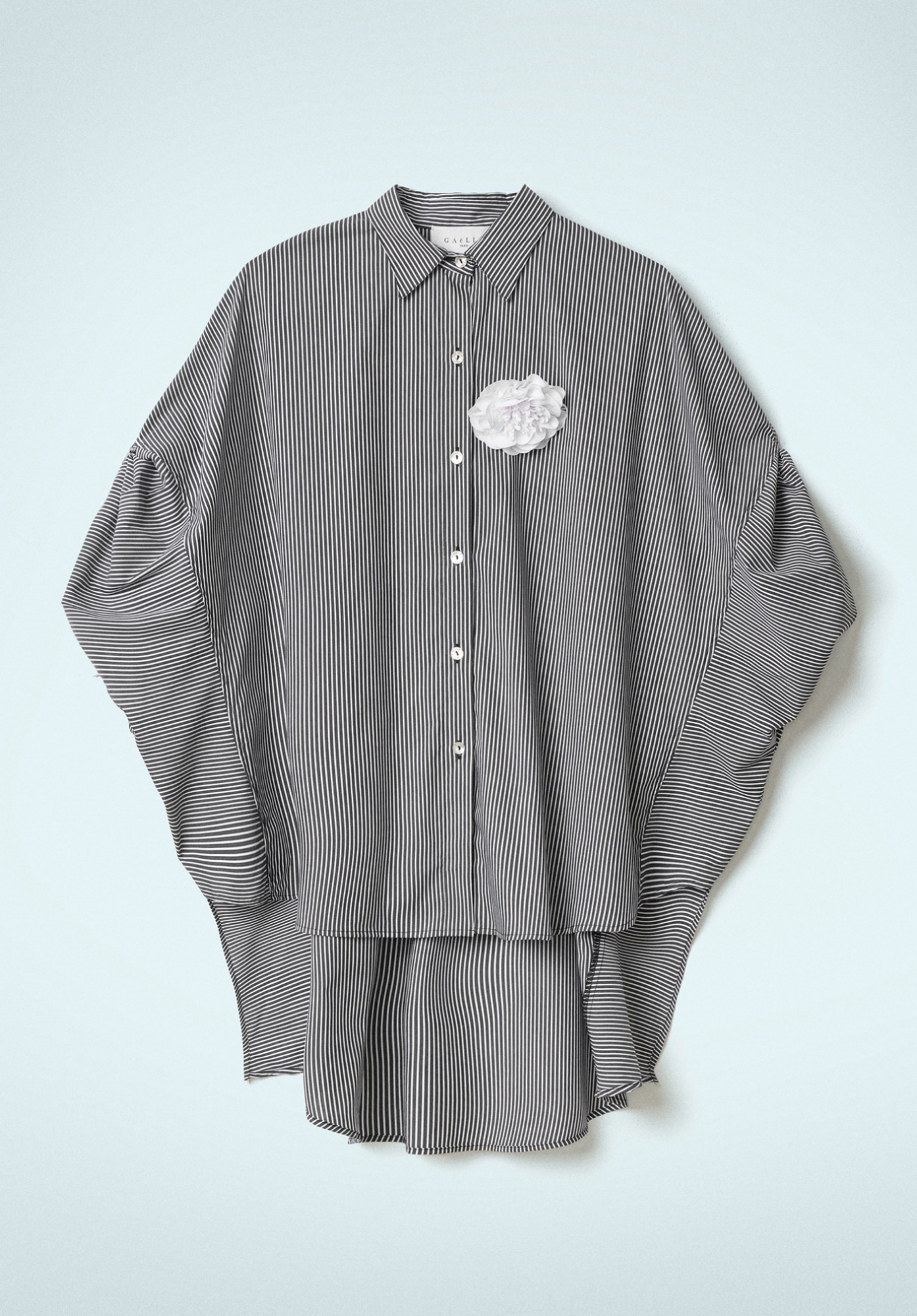 Camicia Over A Scatoletta Nero