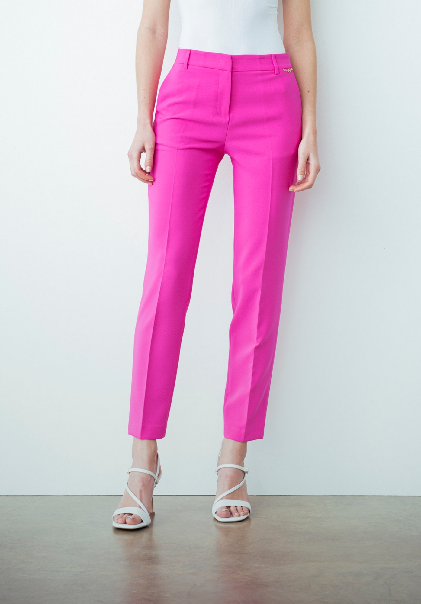 PANTALONE A SIGARETTA IN CADY