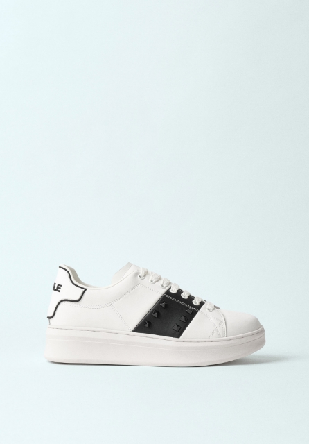 Sneakers Addict Bianco-Nero