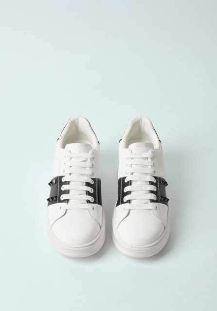 Sneakers Addict Bianco-Nero