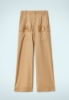Pantalone A Vita Alta Sabbia