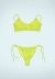 Bikini Fascia In Lycra Giallo