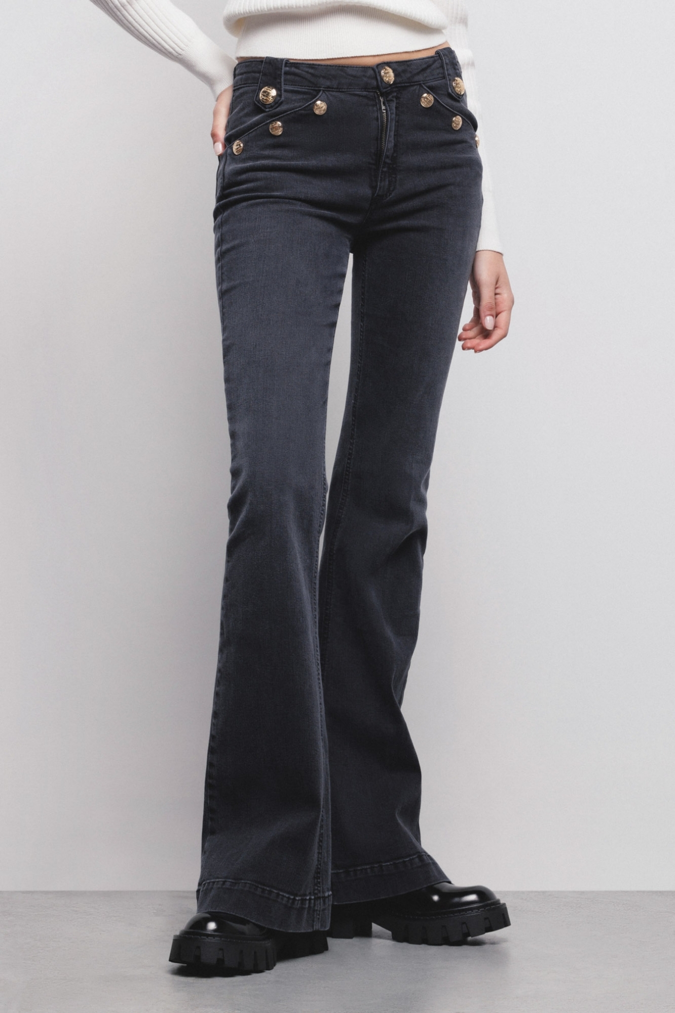Jeans neri flare store