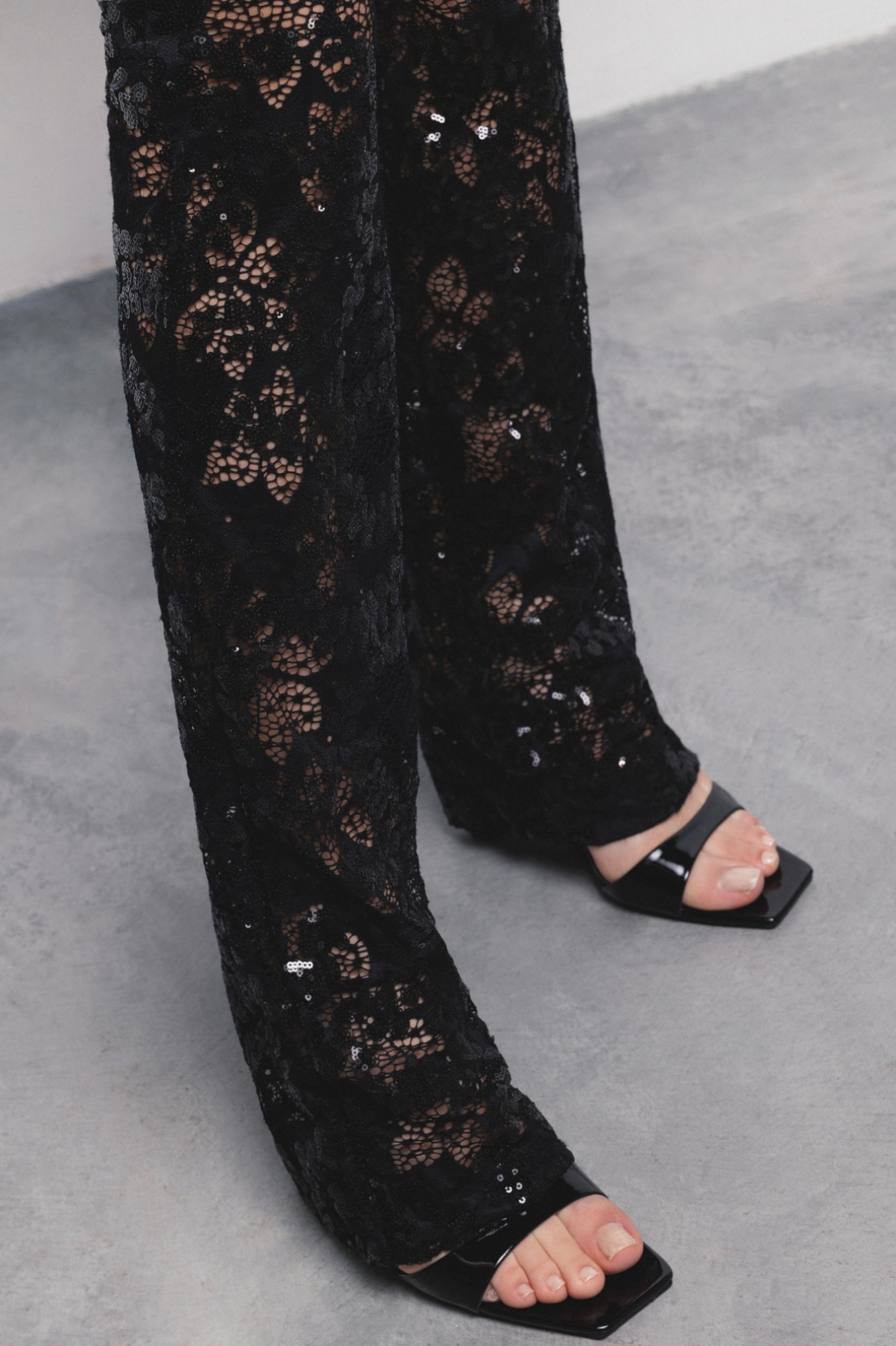 Lace Trousers Black GAABW03274_TMTZ0007_GEN_NE01_AI24_GAABW_GA_MAAI