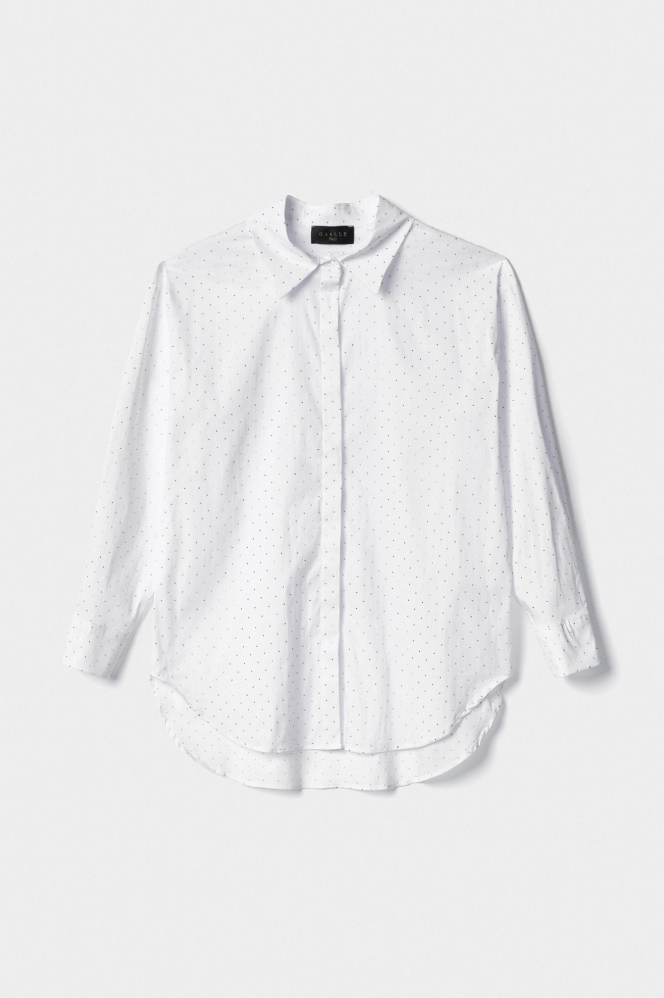 Camicia Over In Popeline Bianco