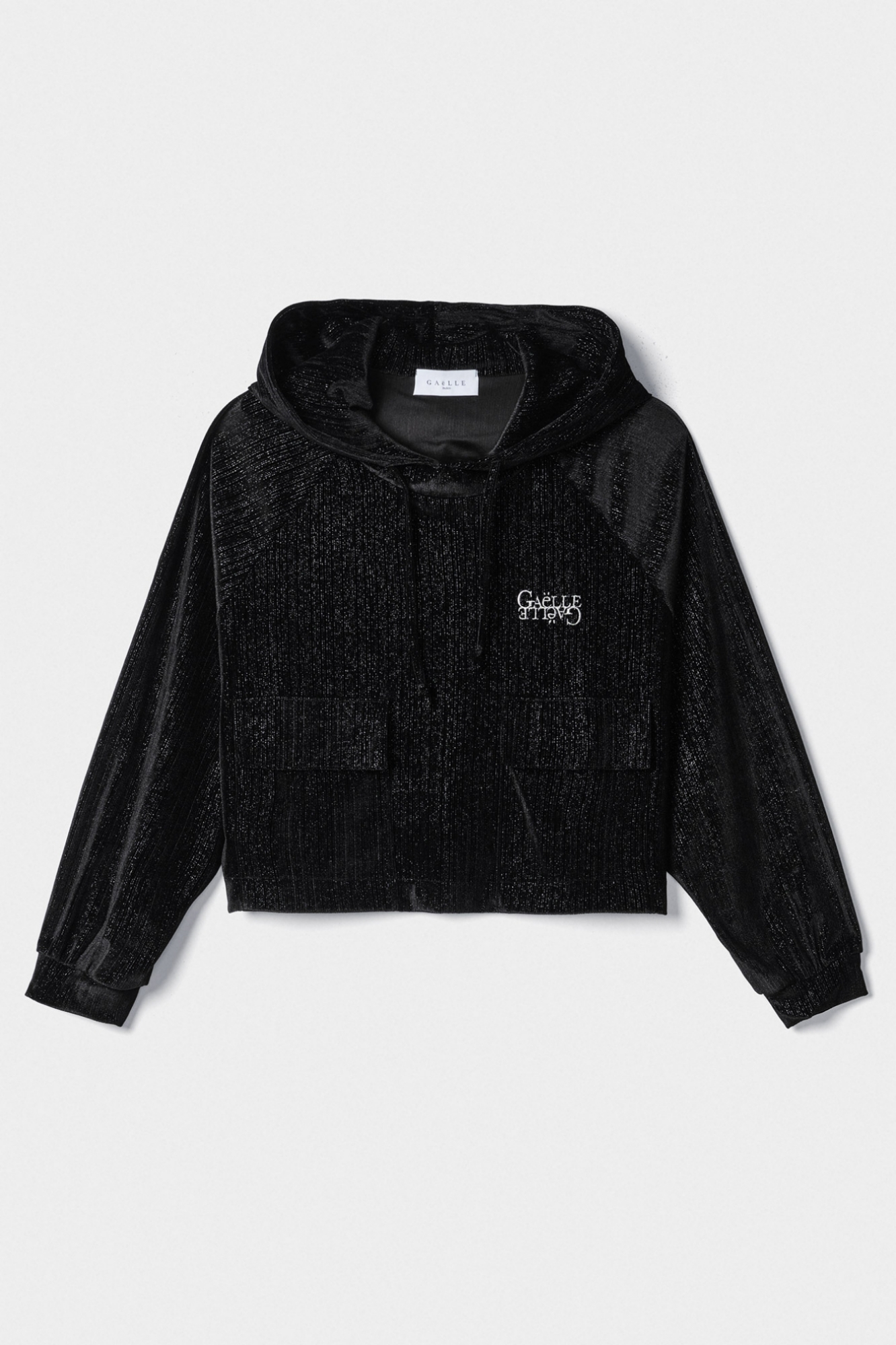 Maglia in velluto nero deals