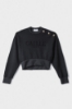 Maglia Paricollo Manica Lunga Nero