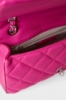 Reg Shoulder Strap Con Matelassè Fucsia