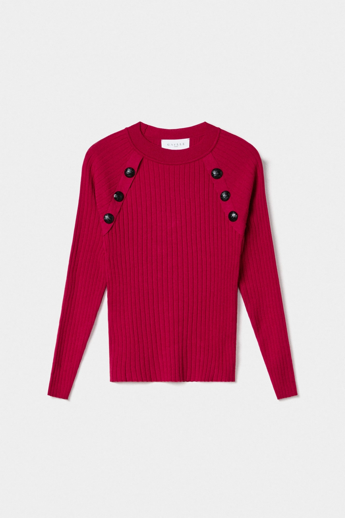 Pullover Manica Lunga Rosso