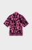 Pullover Dolcevita Con Manica Svasata Nero-Fucsia