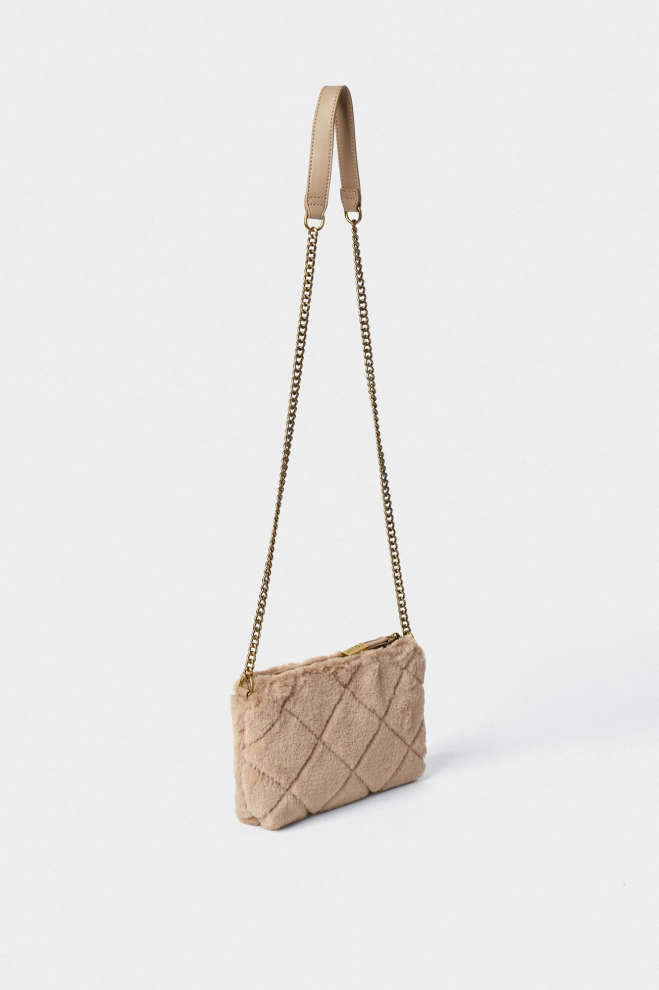 Camel coloured clutch bag best sale
