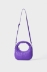 Mini Shouler Strap Ecopelle Liscio Viola