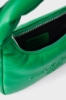 Mini Shouler Strap Ecopelle Liscio Verde