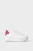 Sneakers Addict In Action Leather Fucsia