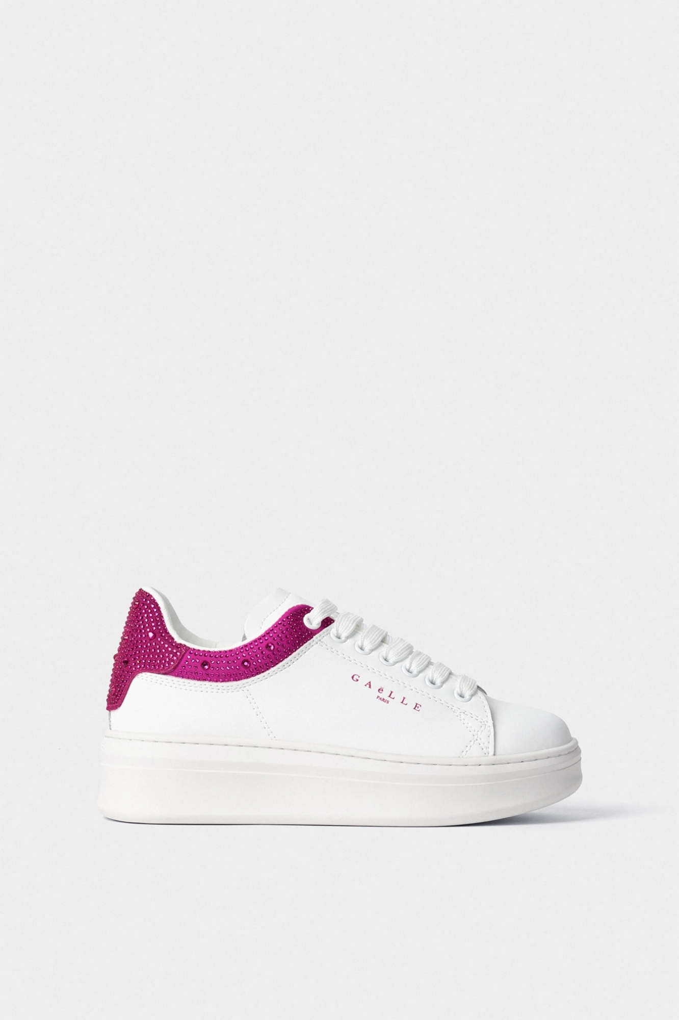 Addict In Action Leather Sneakers Fuchsia GACAW01094 MTFI0014 GEN VI08 AI24 GACAW GA PRAI