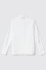 Camicia con applicazione morsetti • Bianco