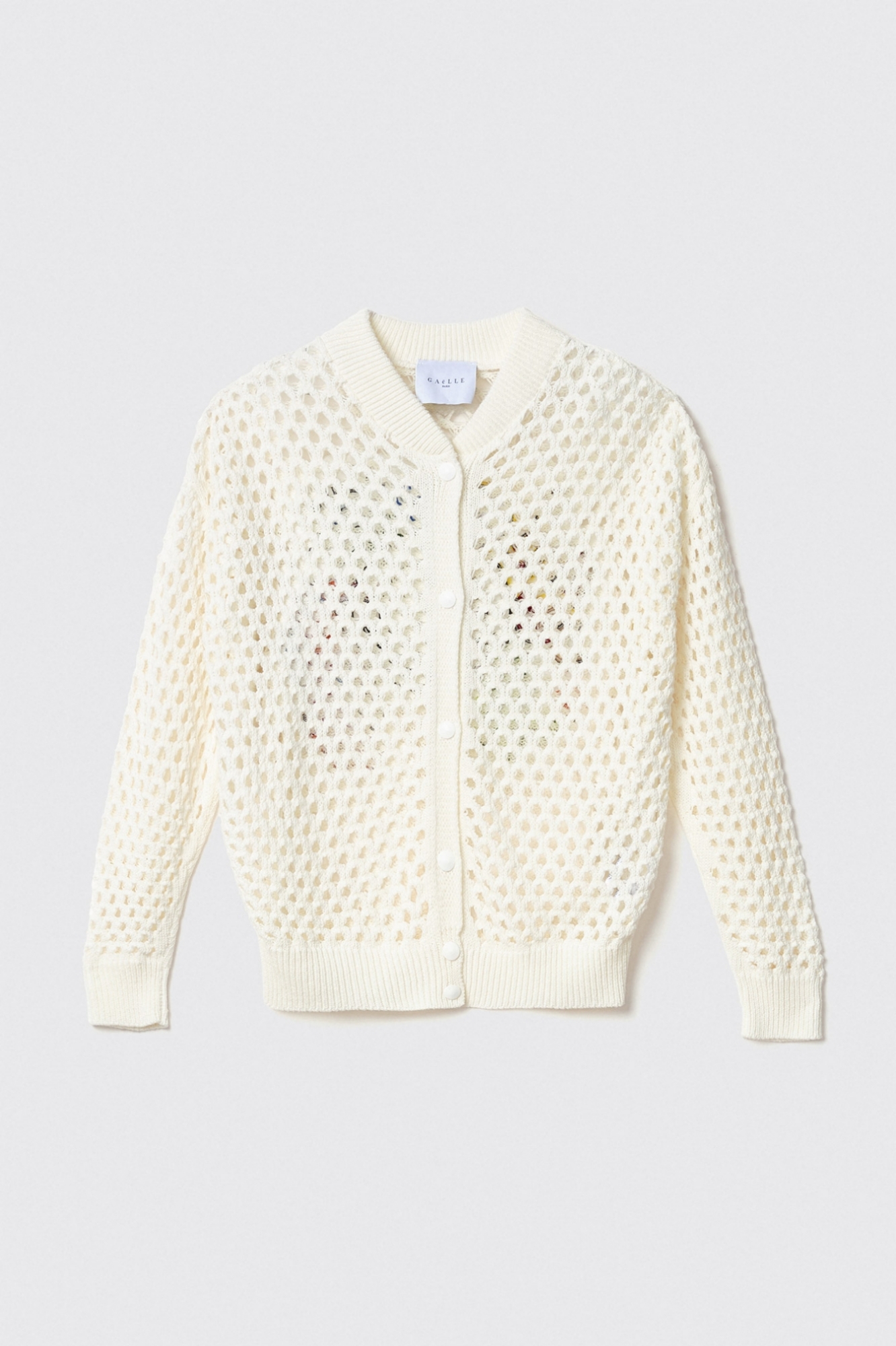 Bomber in maglia • Madreperla