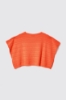 Crop in maglieria • Arancio