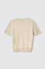Maglia con logo • Madreperla