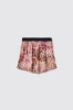 Short in raso stampato • Macula